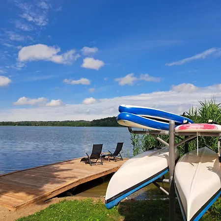 Feriehus Dom Nad Jeziorem Z Jacuzzi Mrągowo