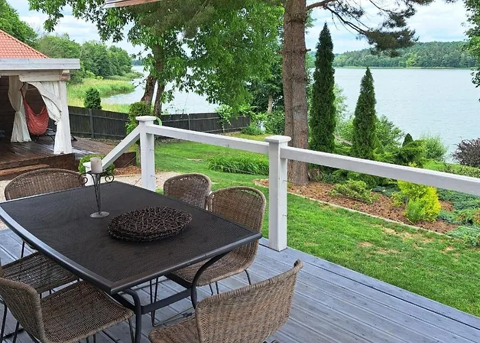 Dom Nad Jeziorem Z Jacuzzi * Mrągowo