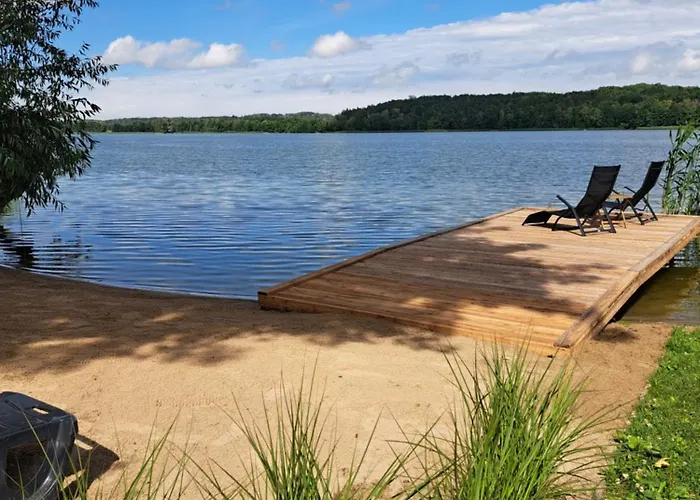 Dom Nad Jeziorem Z Jacuzzi Prázdninový dům Mrągowo